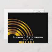 Moderne Führungskräfte Kreise Beruflich Personalis Postkarte (Vorne/Hinten)