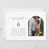 Moderne Fun-Fakten über Hochzeitsstichtage-Foto-Ti (Vorderseite)