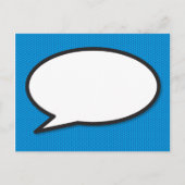 Moderne Fun Foto Baby Dusche Blau Einladungspostkarte (Rückseite)