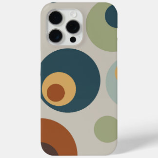Moderne Fun-Kreise des Mitteljahrhunderts Case-Mate iPhone Hülle