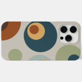 Moderne Fun-Kreise des Mitteljahrhunderts Case-Mate iPhone Hülle (Rückseite (Horizontal))