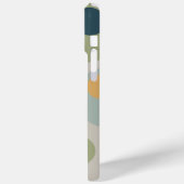 Moderne Fun-Kreise des Mitteljahrhunderts Case-Mate iPhone Hülle (Rückseite / Links)