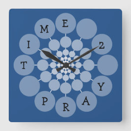 Moderne Fun Time 2 Pray Uhr