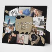 Moderne Fun Years halten Foto Collage Fotoplatte (Seite)