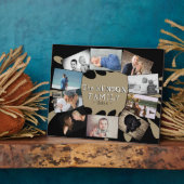 Moderne Fun Years halten Foto Collage Fotoplatte (Seite)