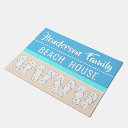 Moderne Fußmatte (Schrägansicht)