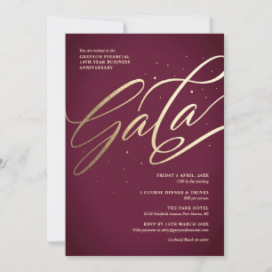 Moderne Gala-Einladung Einladung
