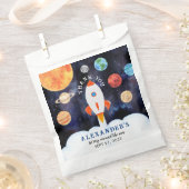 Moderne Galaxy Planets Space Rocket Vielen Dank Geschenktütchen (Ausgeschnitten)