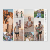 Moderne Galerie 8 Foto Wunderbare Aussicht Magneteinladung (Vorderseite)