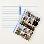 Moderne Galerie Zehn Foto Collage Notebook Notizblock (Innen)