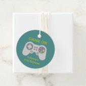 Moderne Gamer aller Altersgruppen Geschenkanhänger (Beispiel)