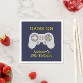 Moderne Gamer aller Altersgruppen Serviette (Beispiel)