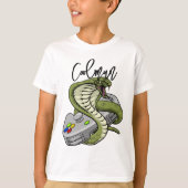 Moderne Gamer Niedlich Kids-Videospiele T-Shirt (Vorderseite)