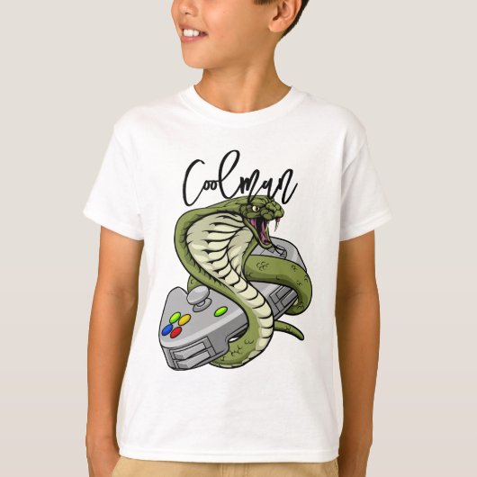 Moderne Gamer Niedlich Kids-Videospiele T-Shirt (Vorderseite)