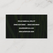 Moderne Gartenarbeit deckt Symbole ab Visitenkarte (Rückseite)