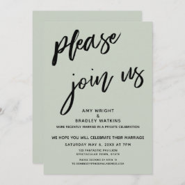 Moderne Gäste sollten sich nach der Hochzeitsfeier Einladung