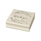 Moderne Gastgeschenk Hochzeit Gummistempel (Stempel)