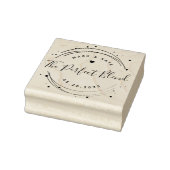 Moderne Gastgeschenk Hochzeit Gummistempel (Stempel)