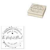 Moderne Gastgeschenk Hochzeit Gummistempel (Stempel)