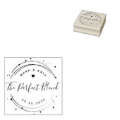 Moderne Gastgeschenk Hochzeit Gummistempel (Stempel)