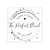 Moderne Gastgeschenk Hochzeit Gummistempel (Prägung)