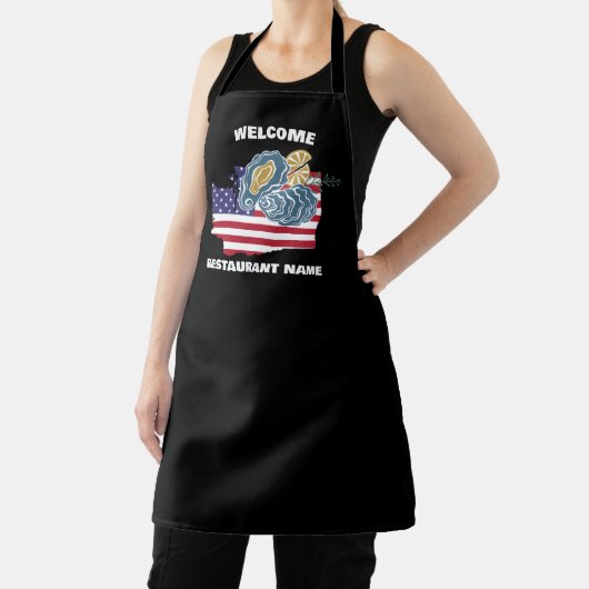 Moderne Gaststätte Seattle Washington Schürze (InSitu)