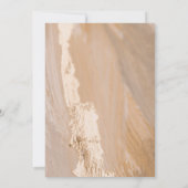 Moderne geben Dank an die freundschaftliche Einlad Einladung (Rückseite)