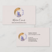 Moderne Geburt Postpartum Doula Midfrau Stillzeit Visitenkarte (Vorne/Hinten)