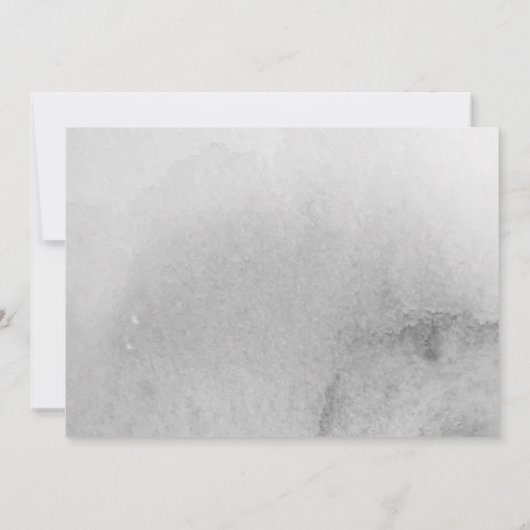 Moderne Geburtsankündigung 3 Fotos Collage Card (Rückseite)