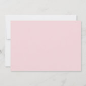 Moderne Geburtsankündigung 3 Fotos Collage Card Einladung (Rückseite)