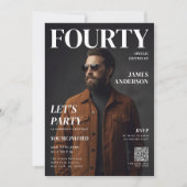 Moderne Geburtstags-Custom-Magazin-Cover-Porträt (Vorderseite)