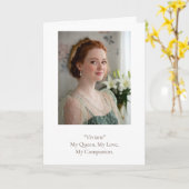 Moderne Geburtstagskarte Karte (Gelbe Blume)