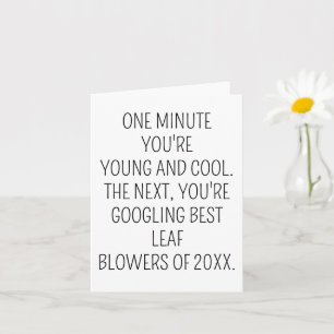 Moderne Geburtstagsparty Funny Mama Vater Karte