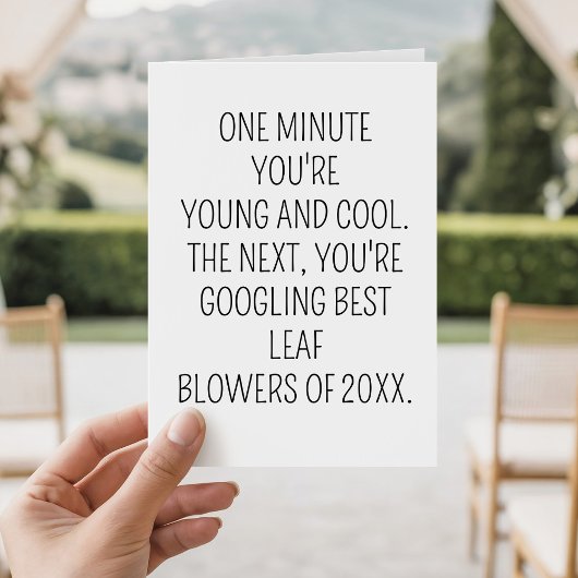 Moderne Geburtstagsparty Funny Mama Vater Karte