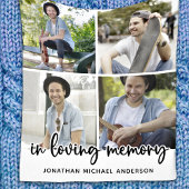 Moderne Gedächtnisfotografie im liebsten Gedächtni Fleecedecke