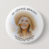 Moderne Gedächtnismappe - individueller Text und F Button (Vorderseite)