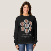 Moderne Gedenkstätte Custom 7 Picture Erinnerung Sweatshirt (Vorne ganz)