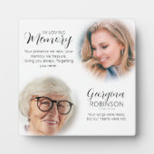 Moderne Gedenkstätte vor und nach dem Foto Fotoplatte (Vorderseite)