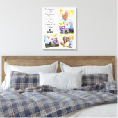 Moderne Gedenkstätte zur Erinnerung an die Fotocol Leinwanddruck (Insitu (Schlafzimmer))