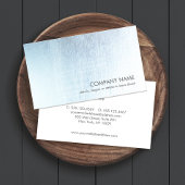 Moderne, gegossene Metallic Look Business Card Visitenkarte