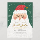 Moderne Geheimtipps für Weihnachtsgeschenke Rot & Einladung (Vorderseite)