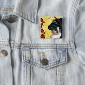 Moderne Geisha Button (Beispiel)