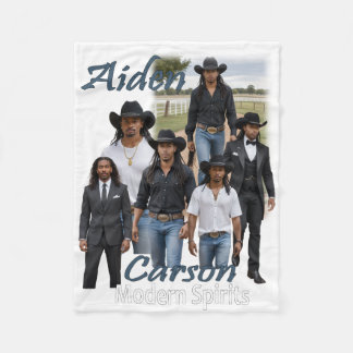 Moderne Geister Aiden Carson Cover Art Sherpa Thro Fleecedecke