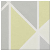 Moderne Gelb-Abstrakte Dreieck-Fabrik Stoff (Nahaufnahme)