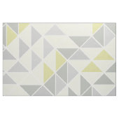 Moderne Gelb-Abstrakte Dreieck-Fabrik Stoff (Fat Quarter (45,7 x 55,9 cm))