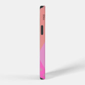 Moderne gelbe Biene Monogramm Case-Mate iPhone-Hül iPhone Hülle (Rechte Seite)