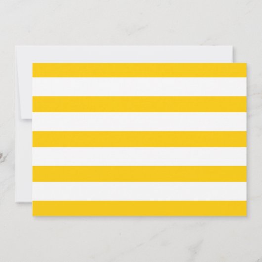 Moderne gelbe Blumen Muttertag blumengeschmücktes Karte (Rückseite)