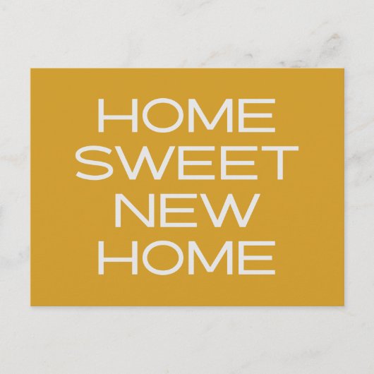 Moderne gelbe Einzigartigkeit einfach haben wir ne Postkarte (Vorderseite)