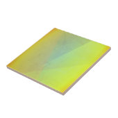 Moderne gelbe geometrische Gradation Fliese (Seite)