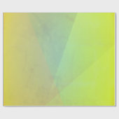 Moderne gelbe geometrische Gradation Geschenkpapier (Flach)